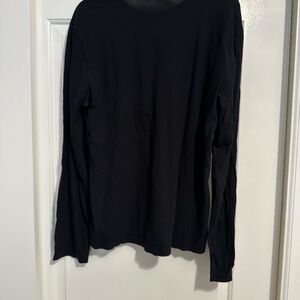 James Perse - Men’s long sleeve shirt - black